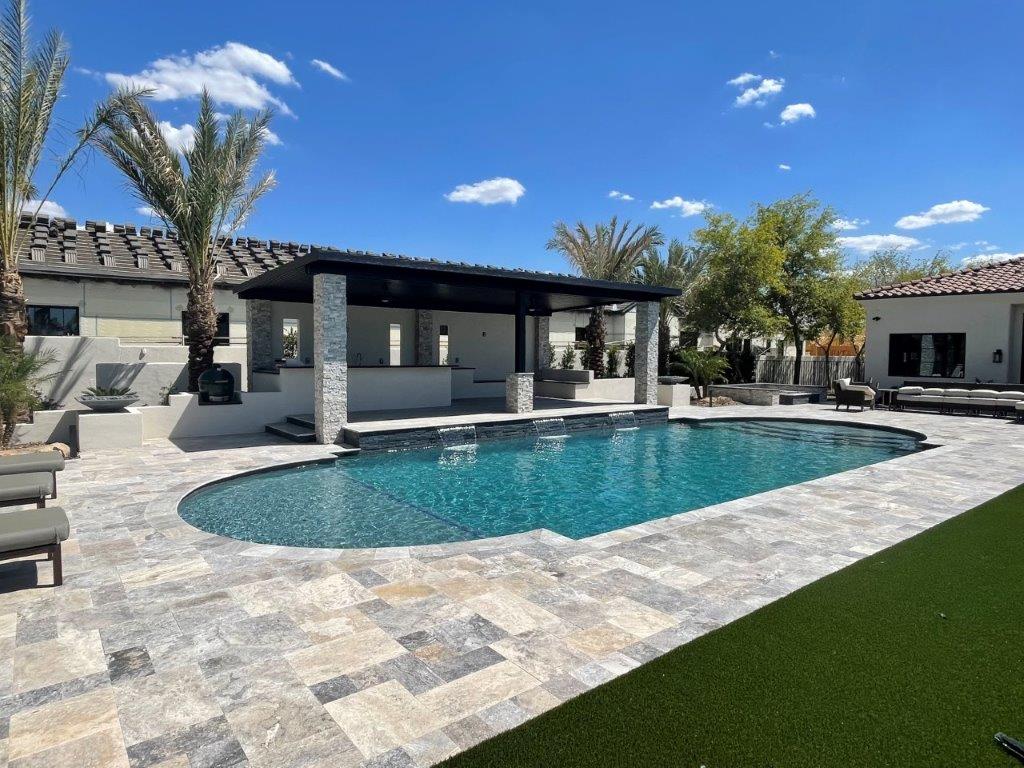Complete Pool Remodel with Plaster & Tile